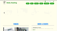 Desktop Screenshot of dailysealing.com